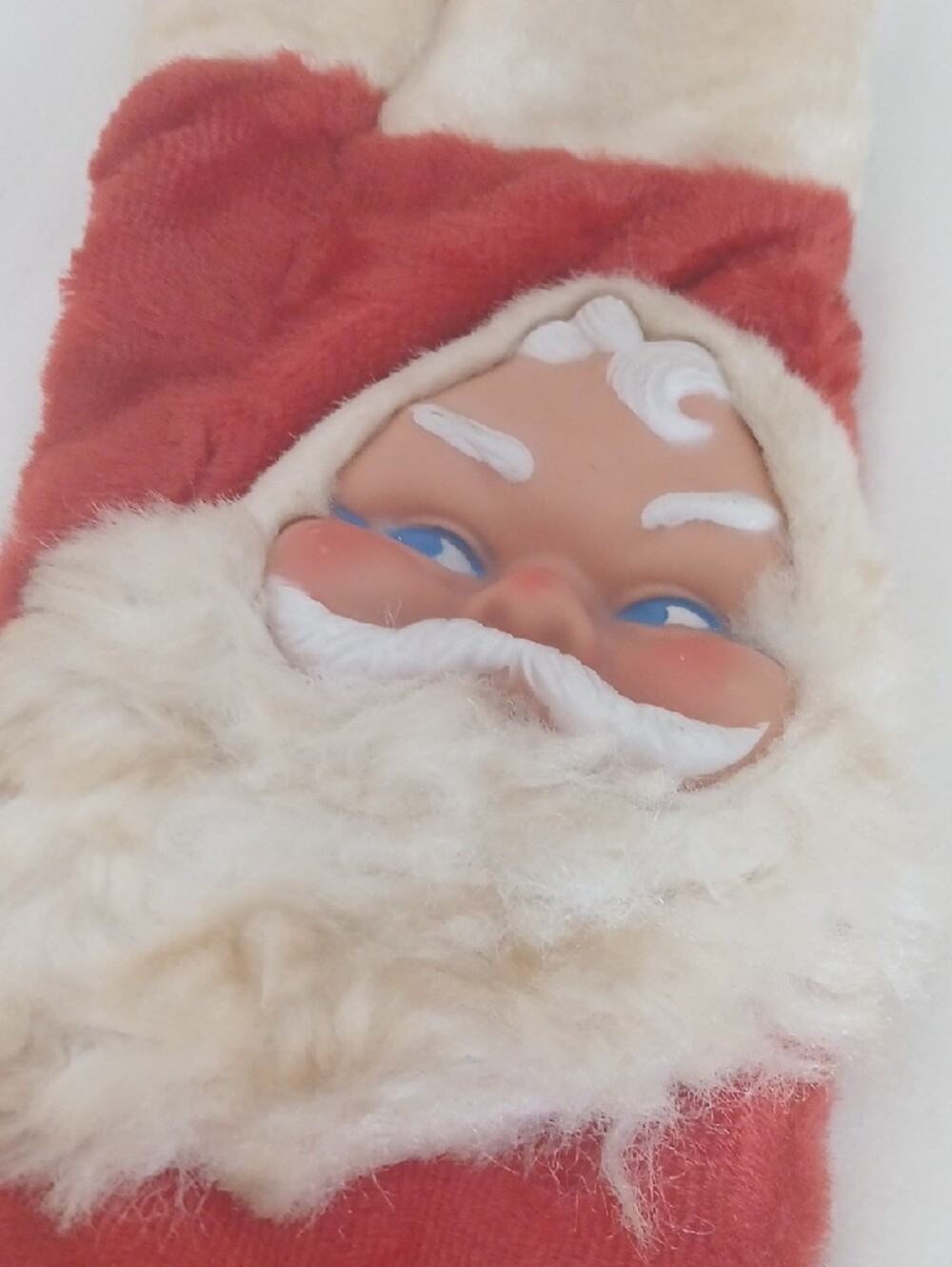 Vintage Bijou Toys NYC 1960s Santa Christmas Stocking - Picture 3 of 3